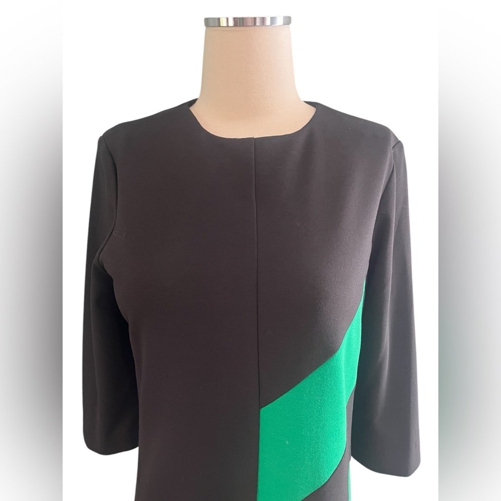 TAYLOR MOD Vintage Vibes Colorblock Dress Sz 6 - Picture 4 of 11